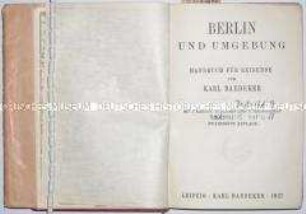 Reiseführer für Berlin und Umgebung