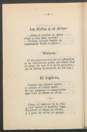 Nunca.