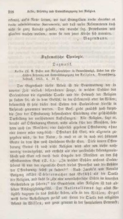 218-226 Systematische Theologie