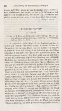 218-226 Systematische Theologie