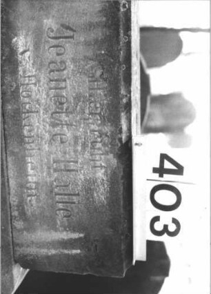 Grabstein 403 (Detailaufnahme)