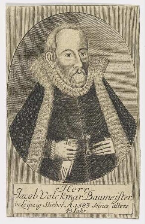 Bildnis des Jacob Volckmar