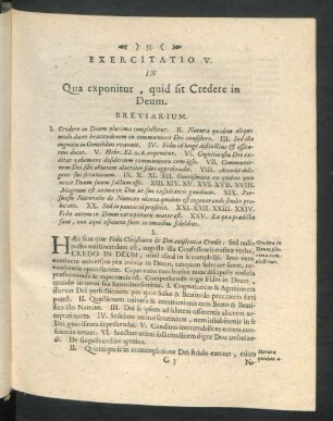 Exercitatio V. In Qua exponitur, quid sit Cedere In Deum