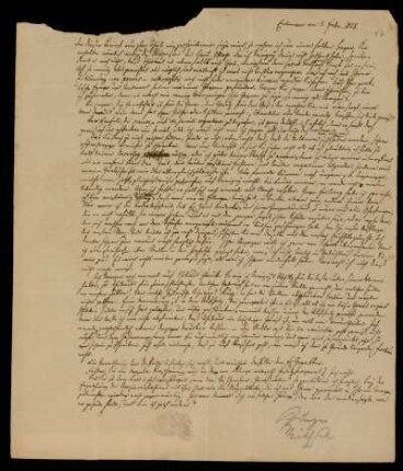17: Brief von Georg Friedrich Puchta an Gustav Hugo, Erlangen, 3.2.1828
