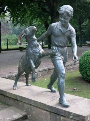 Bube mit Zicklein (Junge mit Widder); Berlin, Lichtenberg