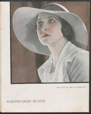 Nuestro gran mundo : Zaida Gallo del Carril de Acevedo Díaz