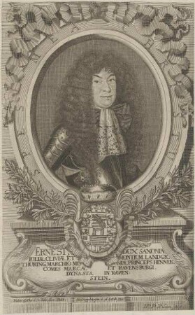 Bildnis des Ernestus, Herzog von Sachsen