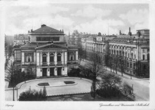 Leipzig: Gewandhaus und Universitäts-Bibliothek