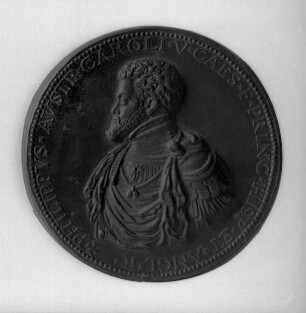 Medaille mit dem Brustbild Philipps II. von Spanien