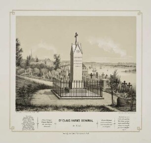 Dr. Claus Harms Denkmal in Kiel