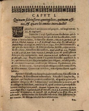 Tractatvs Ratio-Regvlaris De Fideivssoribvs
