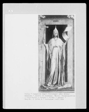 Marien- und Christusleben, Jüngstes Gericht, Allegorien der Tugenden und Laster — Marien- und Christusvita — Tugenden: Prudentia, Fortitudo, Temperantia, Iustitia, Fides, Caritas, Spes