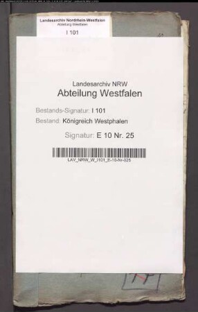 Reparatur und Verbreiterung der alten Chaussee zwischen Kleinenberg und Hardehausen