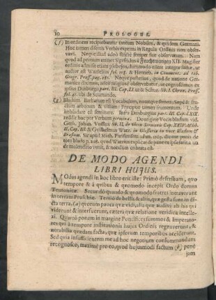 De Modo Agendi Libri Huius.