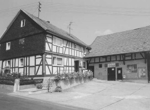 Fachwerkhaus (Fachwerkhaus); Burghaun, Kreuzgasse 3