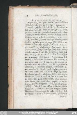 2. Pronomen Relativum.