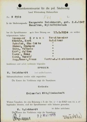 Reichhardt, Margarete