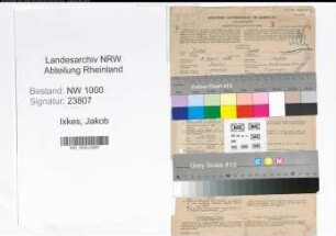Entnazifizierung Jakob Ixkes, geb. 08.04.1893 (Fuhrmann)