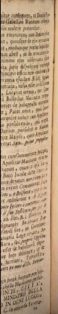 Illustrissimo Domini Bianchi Feretrana Manutentionis. Pro Ill[ustrissi]ma Communitate Oppidi Maciani. Contra Ill[ustrissi]mum D. Petrum Zucchi Subappaltatorem Macinatus Provinciae Feretranae : Facti