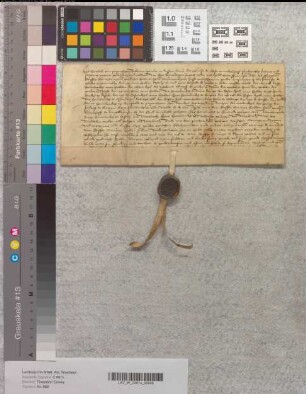 Revers des Herbold von Papenheim [Pappenheim] über die ihm zum Mitbehuf seiner Brüder und Vettern vom Abt Franz von Corvey übertragenen Lehngüter.