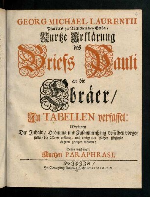 a1r-a1v, Titelblatt