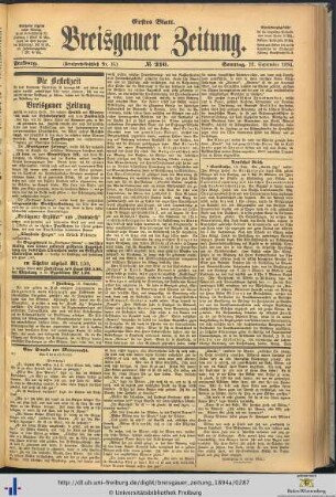 16.09.1894 (Erstes Blatt)
