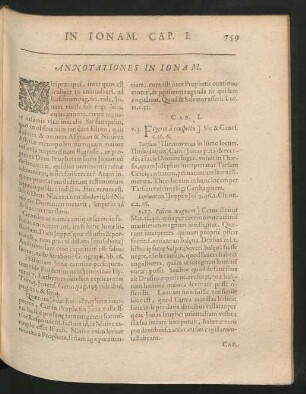 Annotationes In Ionam.