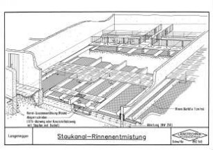 Staukanal-Rinnenentmistung