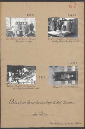 Vor Verdun: Wald von Avocourt: Am Laufgraben beim Brigadeunterstand 08.05.1916