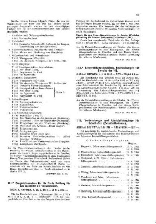 Vorbereitungs- und Abschlußlehrgänge für Schulhelfer (Schulhelferinnen) : [Amtliche Erlasse] ; [Amtlicher Teil]