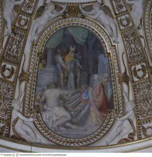 Marienleben und Engel, Tempelgang Mariens