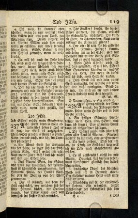 119-124, Tod Jesu; ...