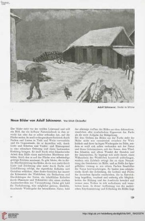 57: Neue Bilder von Adolf Schinnerer