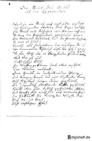 6: Brief von Maria Tugendreich geb. Fromme Gleim an Johann Wilhelm Ludwig Gleim