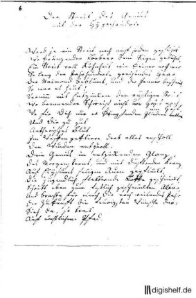 6: Brief von Maria Tugendreich geb. Fromme Gleim an Johann Wilhelm Ludwig Gleim