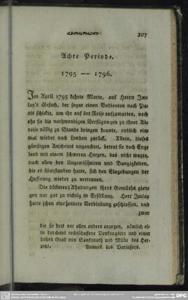 Achte Periode. 1795 - 1796