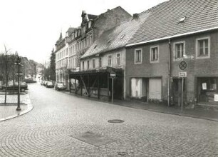 Radeberg. Hauptstraße. Blick von Nummer 54 nach Südwesten