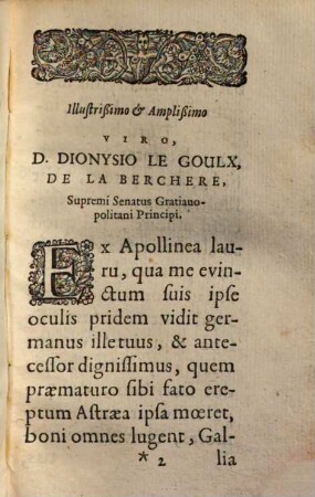 Alexandri Deodati Consiliarii, ac Medici Regis Christianissimi Valetudinarium, Seu Observationum Curationum, & Consiliorum Medicinalium Satura