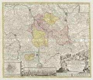 Episcopatus Hildesiensis. Mit einem Stadtplan: Ichnographia Hildesiae und einer Ansicht: Scenographia Urbis Hildesiae