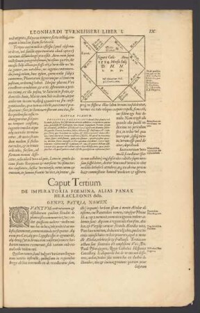 Caput Tertium. De Imperatoria Foemina, Alias Panax Heracleonis dica.