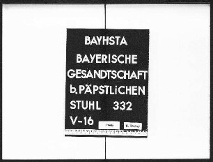 Anzeigen von Familienereignissen (Geburten, Vermählungen, Todesfälle) durch den Grafen Alfons von Caserta.