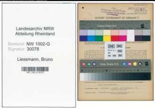 Entnazifizierung Bruno Liessmann, geb. 23.07.1907 (Haendler)