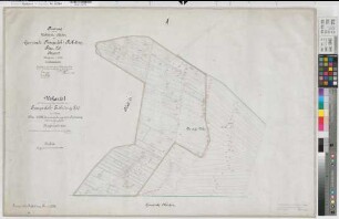 Tungerloh-Pröbsting (Gescher), Zusammenlegung Tungerloh-Pröbsting, Urkarte I Flur 28