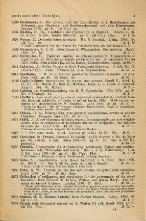 Antiquarischer Anzeiger von Joseph Baer & Co., Frankfurt a.M.. 340. 1884