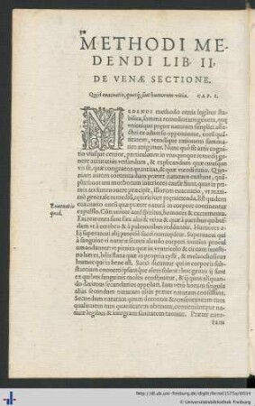 Liber II. De venae sectione.