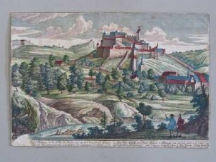 Guckkastenbild mit Ansicht des schönen Gartens zu Anguien, 6. Tafel