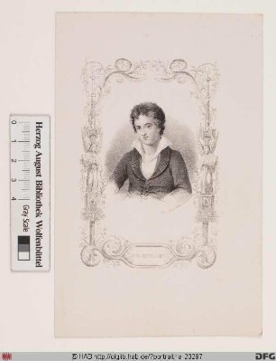Bildnis Percy Bysshe Shelley