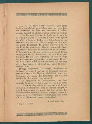 [Citation de Alphonse de Lamartine]
