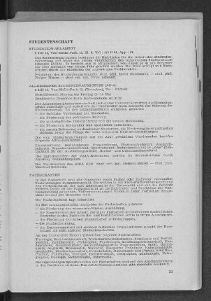 Studentenschaft