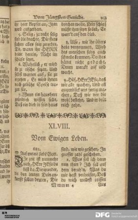 XLVIII. Vom Ewigen Leben.